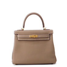 将图像加载到图库查看器中,HERMES Kelly Retourne Etoupe Togo Leather Size 25