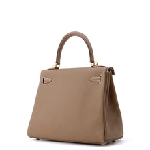 Load image into Gallery viewer, HERMES Kelly Retourne Etoupe Togo Leather Size 25