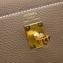 Load image into Gallery viewer, HERMES Kelly Retourne Etoupe Togo Leather Size 25