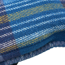 将图像加载到图库查看器中,HERMES Scott H Pillow Cushion Blue Wool100%