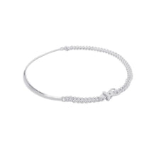 Load image into Gallery viewer, HERMES BoucleSellier Inflexible Necklace Size PM/44 SV925