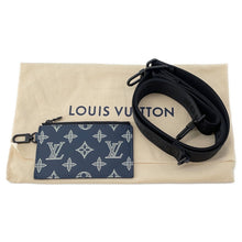 Load image into Gallery viewer, LOUIS VUITTON Gaston Wearable Wallet Navy/WhiteM83384 Monogram Shadow