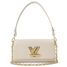 将图像加载到图库查看器中,LOUIS VUITTON Twist WEST Quartz WhiteM24550 Epi Leather