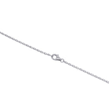将图像加载到图库查看器中,CARTIER Love Diamond Semi-Pave NecklaceB7013700 18K White Gold