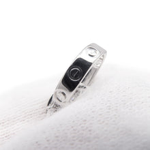 将图像加载到图库查看器中,CARTIER Love Diamond Semi-Pave NecklaceB7013700 18K White Gold