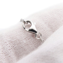 将图像加载到图库查看器中,CARTIER Love Diamond Semi-Pave NecklaceB7013700 18K White Gold