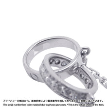将图像加载到图库查看器中,CARTIER Love Diamond Semi-Pave NecklaceB7013700 18K White Gold