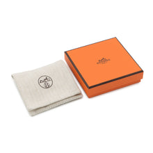 Load image into Gallery viewer, HERMES Olymp Earrings Etoupe Metal Epsom