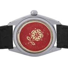 Load image into Gallery viewer, TUDOR Oyster Date Large Rose W34mm Stainless Steel Leather Silver Dial7962