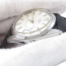 Load image into Gallery viewer, TUDOR Oyster Date W34mm Stainless Steel Leather Silver Dial7992
