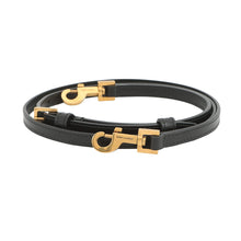 Load image into Gallery viewer, SAINT LAURENT PARIS LE 37 Shoulder Bucket Black765870 Leather Size Mini