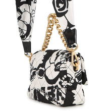 Load image into Gallery viewer, CHANEL Matelasse Diakoko 2-way Bag Black/WhiteAS3004 Canvas Size 20