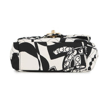 Load image into Gallery viewer, CHANEL Matelasse Diakoko 2-way Bag Black/WhiteAS3004 Canvas Size 20