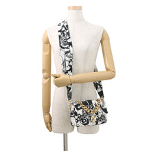 Load image into Gallery viewer, CHANEL Matelasse Diakoko 2-way Bag Black/WhiteAS3004 Canvas Size 20