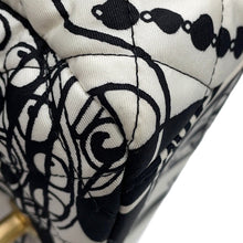 Load image into Gallery viewer, CHANEL Matelasse Diakoko 2-way Bag Black/WhiteAS3004 Canvas Size 20