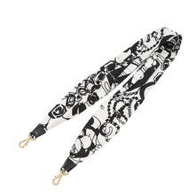 Load image into Gallery viewer, CHANEL Matelasse Diakoko 2-way Bag Black/WhiteAS3004 Canvas Size 20