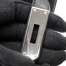 Load image into Gallery viewer, HERMES Kelly Retourne Black Togo Leather Size 28