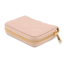 Load image into Gallery viewer, Dior Lady's Dior Voyage Zip Coin Purse RoseS0985ONHG Lambskin