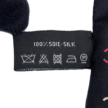 将图像加载到图库查看器中,CHANEL All-over CC Logo Scarf Black/Multicolor Silk100%