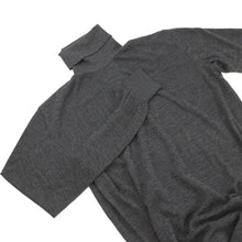 Load image into Gallery viewer, HERMES Turtleneck dress Size 38 Gray5H2542DP Cashmere70% Silk30%