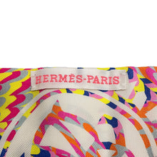 Load image into Gallery viewer, HERMES Twilly MarbleSilk EX-LIBRIS Kyoto Marble Pink/White/Blue Silk100%