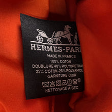 Load image into Gallery viewer, HERMES Pouch Bolide Black Cotton Canvas Size Mini mini