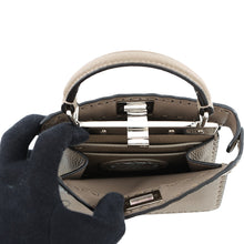 将图像加载到图库查看器中,FENDI Peekaboo Selleria I see you Gray8BN335 Leather Size Petit