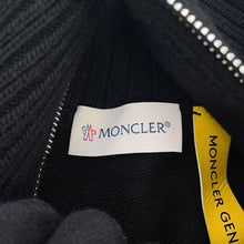 Load image into Gallery viewer, MONCLER Willow Smith Half Zip Knit Size XS BlackJ209T8G00005 Cotton100%