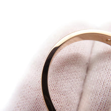 Load image into Gallery viewer, CARTIER Love Hoop Earrings Size MediumB8301433 18K Pink Gold