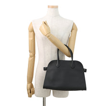 将图像加载到图库查看器中,The Row Soft Margaux BlackW1586 Leather Size 12