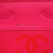 将图像加载到图库查看器中,CHANEL Cambon Line Zip Around Long Cloth White/Black/PinkA26710 Calf Leather