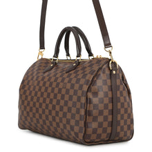将图像加载到图库查看器中,LOUIS VUITTON Speedy Bandouliere RedN40591 Damier Ebene Canvas Size 35