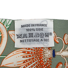 Load image into Gallery viewer, HERMES Twilly Precious Paradise Vert・Amande/Apricot/Blue・Jean Silk100%