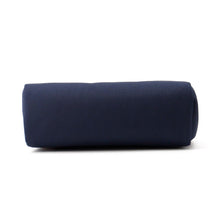Load image into Gallery viewer, HERMES Herbag zip Navy/Natural Toile H Vache Hunter Leather Size PM