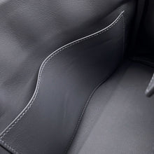 Load image into Gallery viewer, HERMES Birkin Ardoise/Ecru Swift Leather Toile H Size 25