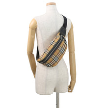 Load image into Gallery viewer, BURBERRY Vintage Check SONNY Crossbody Bag Beige/Black/Multicolor8005521 Nylon Size Medium