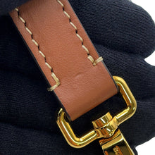 Load image into Gallery viewer, BURBERRY Two-tone Natural/Brown8031746 Canvas Leather Size Mini