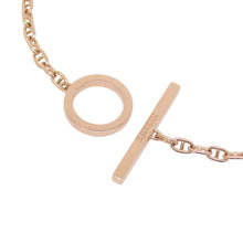 Load image into Gallery viewer, HERMES Chaine d'Ancre Contour Bracelet Size STH122404B 18K Pink Gold