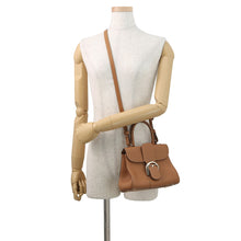 Load image into Gallery viewer, Delvaux Brillon BrownAA0406AAM024FDO Leather Size Mini