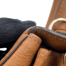 Load image into Gallery viewer, Delvaux Brillon BrownAA0406AAM024FDO Leather Size Mini