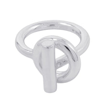 Load image into Gallery viewer, HERMES Echappee Ring Size MM/51/#11 SV925
