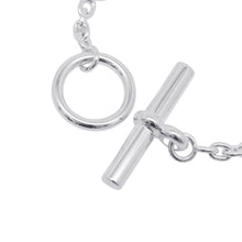 将图像加载到图库查看器中,HERMES Chaine d'Ancre Farandole Bracelet Size XS SV925