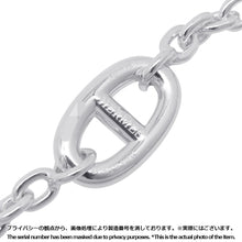 将图像加载到图库查看器中,HERMES Chaine d'Ancre Farandole Bracelet Size XS SV925