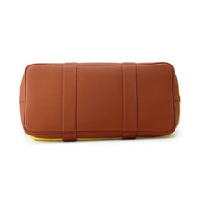Load image into Gallery viewer, HERMES Garden Party Lime/Brown Toile Officier Negonda Leather Size PM