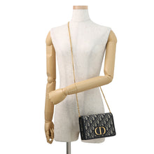 Load image into Gallery viewer, Dior Oblique 30 Montaigne 2-in-1 Pouch Navy/BeigeS2086UTZQ JacquardCanvas/Calf Leather