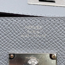 Load image into Gallery viewer, HERMES Kelly wallet long to go Green Pantan Epsom