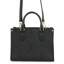 将图像加载到图库查看器中,LOUIS VUITTON Onthego NoirM45653 Monogram Empreinte Leather Size PM