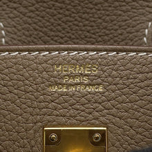 Load image into Gallery viewer, HERMES Birkin Etoupe Togo Leather Size 25
