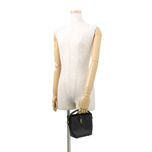 Load image into Gallery viewer, SAINT LAURENT PARIS LE 37 Bucket Bag 2WAY Shoulder Bag Black765870 Leather Size Mini