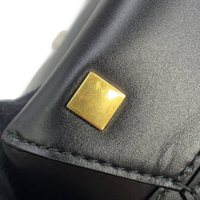 Load image into Gallery viewer, SAINT LAURENT PARIS LE 37 Bucket Bag 2WAY Shoulder Bag Black765870 Leather Size Mini